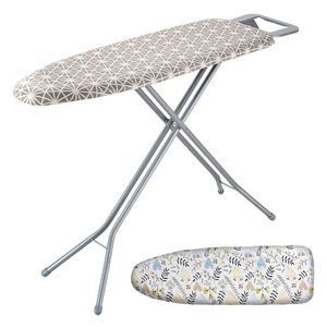 Asse da Stiro Pieghevole con Ampia Superficie di Stiratura 51 X 13 Pollici, Rivestimento in Cotone 100% a 4 Strati Ispessito, Copertura Resistente al Calore - Product Image 1