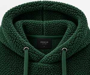 ASKIM IMPEX Greebn Hooded Fleece Sweatshirt Casual Pocket Design Unisex Winter Wear <b>Men's</b> <b>Hoodies</b> & Sweatshirts - Product Image 5