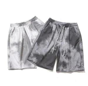 Shorts cargo en molleton de coton de luxe pour hommes, délavés à l'acide, style vintage, unisexe, coupe ample, vente en gros, personnalisables - Product Image 5