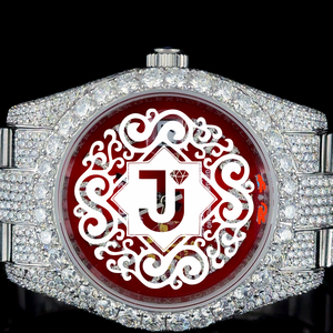 Montre de luxe de haute qualité, nouvelle arrivée, 41 mm, en moissanite, style hip-hop, mouvement mécanique ETA, finition de luxe, quantité en gros - Product Image 1