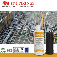 Résine chimique époxy-vinylester bicomposante GOOD USE Mixcure, forte adhérence, adhésifs et scellants pour l'ancrage en construction intérieure