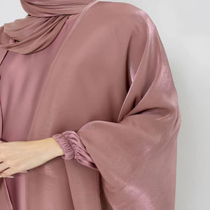 Nueva Llegada, Abaya de Estilo Árabe de Dubái, Vestido Musulmán de Manga Larga para Mujer en Talla Adulta, Abaya Personalizada - Product Image 6