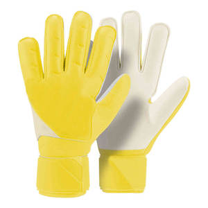 Wholesale Professional Leather Goalkeeper Gloves Full <b>Finger</b> Waterproof Adjustable Wrist <b>Strap</b> Outdoor Adults Youth Super Soft - Product Image 1