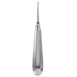 Elevador de Raíces Dentales Recto con Punta Fina de 140 mm, Elevador de Extracción de Acero Inoxidable - Product Image 1