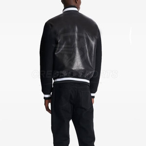 Hot Arrival <b>Leather</b> Letterman <b>Jacket</b> Custom Made Letterman <b>Jacket</b> Top Price <b>Leather</b> Letterman <b>Jacket</b> For Online Sale <b>Winter</b> - Product Image 3