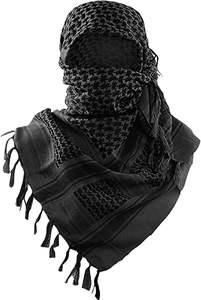 Écharpe de désert Shemagh Keffiyeh 100% coton respirant pour le camping et les activités de plein air, personnalisation en gros OEM & ODM, Shemagh en coton - Product Image 4