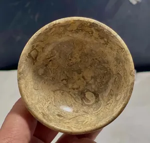 Cuenco de ónix pulido de primera calidad, accesorio moderno de piedra natural, centro de mesa de ónix de mármol artesanal de alta calidad, precio al por mayor - Product Image 6