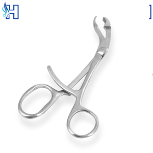 Orthopedic Bone Forceps 5.5 Inch Curved Surgical Stainless Steel Manual Reusable Plate Holding <b>Drill</b> <b>Guide</b> - Product Image 6