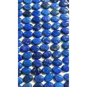 Precio al por Mayor, Cabujón de Lapislázuli 100% Natural, Pulido a Mano, Forma Ovalada y Piedras para Joyería, Proveedor de Gemas al por Mayor - Product Image 2