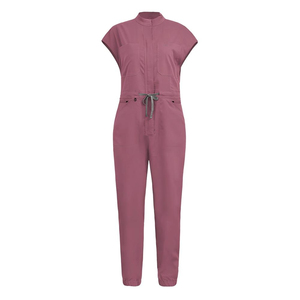Apparel Plus Size One Piece Nursing Jumpsuit Hospital Uniforms Unisex Medical Nurses Work <b>Clothes</b> <b>Scrubs</b> Sets Spandex/Polyester - Product Image 5