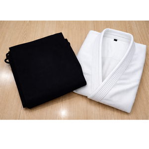 Kimono de Jiu-Jitsu Brésilien personnalisé en coton doux tissé perlé, léger et résistant, uniforme de grappling pour adultes (hommes et femmes) - Product Image 6