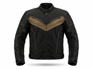 Veste de moto en cuir Cordura pour homme, respirante, coupe-vent, manches longues, vêtements d'extérieur d'hiver XL/XXXL - Product Image 5