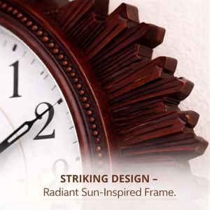 Horloges murales silencieuses tendance de 12 pouces pour la décoration du salon et la décoration murale de luxe pour la maison - Product Image 3