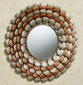 Miroir mural en aluminium de qualité supérieure à prix raisonnable, cadre design, accent contemporain haut de gamme pour la maison, le salon et la chambre. - Product Image 5