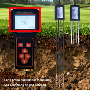 30 सेमी जांच मिट्टी की नमी तापमान आर्द्रता (ph npk npk सेंसर 8 1 रैपिड मृदा परीक्षक मीटर में 8 - Product Image 3