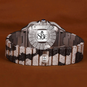 Reloj de Diamantes Elegante y Sencillo de Acero Inoxidable para Mujer, Movimiento de Cuarzo, Alta Demanda, Realza la Confianza Personal - Product Image 3