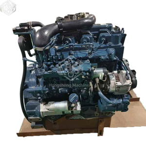 Motor diésel de 4 cilindros V2607-DI-T-ET21, 36kw, 2000rpm, 5 toneladas, mini excavadora de cadenas, piezas de repuesto para maquinaria de construcción Kubota - Product Image 1