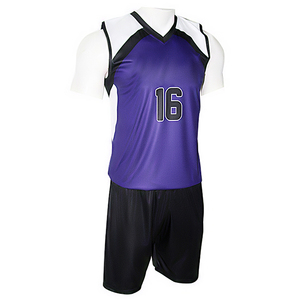 Maillot de volley-ball en polyester pour femmes, personnalisable par sublimation, uniforme d'équipe de volley-ball pour filles, design personnalisé pour hommes. - Product Image 3