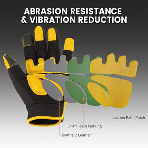 Gants de mécanicien, design personnalisé, OEM, ODM, prix d'usine, durables, confortables, fournisseur de gants automobiles - Product Image 5