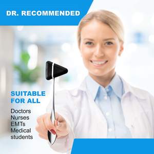 Martillo de Reflejos y Martillo Neurológico Taylor - Acero Inoxidable Quirúrgico Sin Óxido, Certificado ISO/CE, Instrumentos Quirúrgicos Básicos - Product Image 2