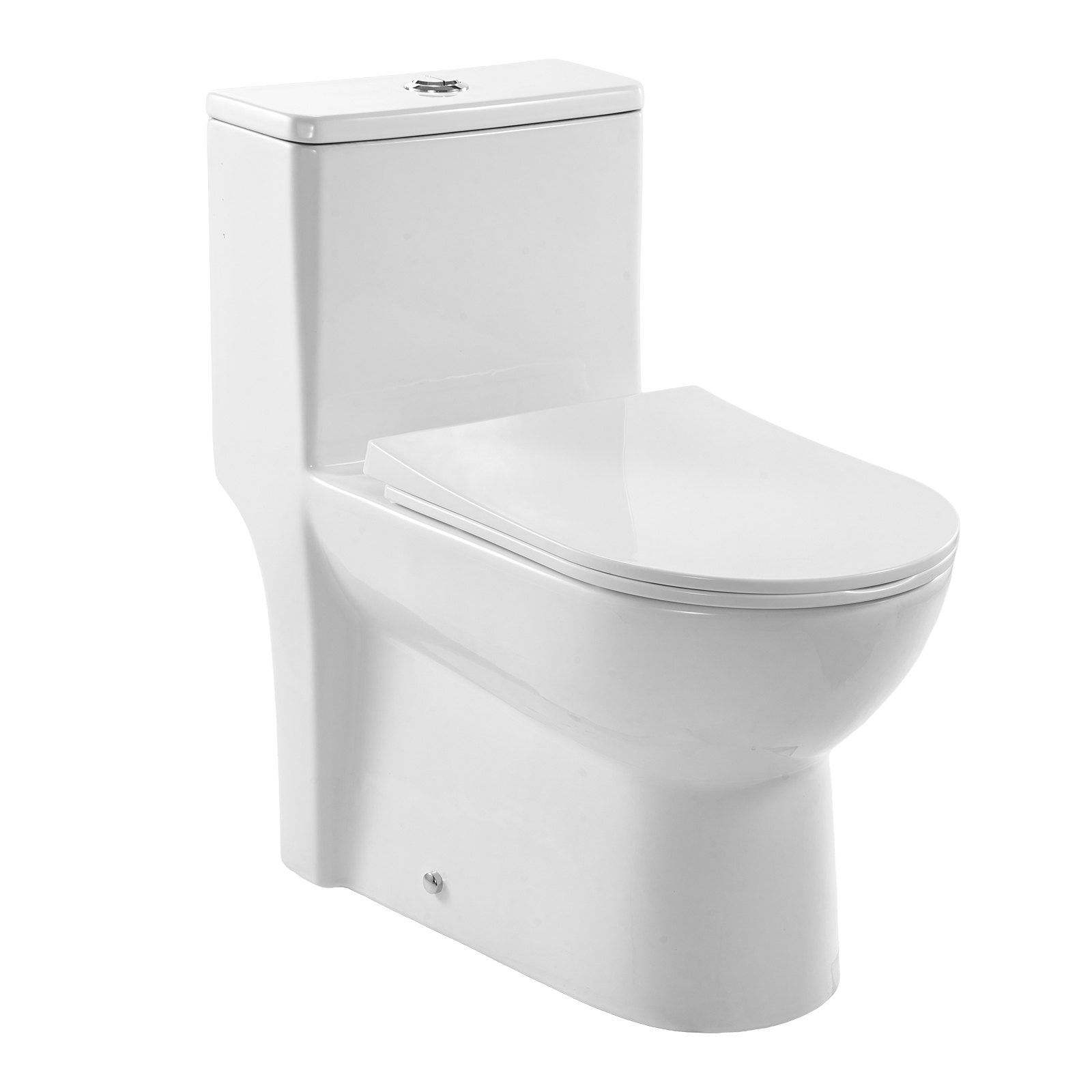 Glossy White+Silver Color