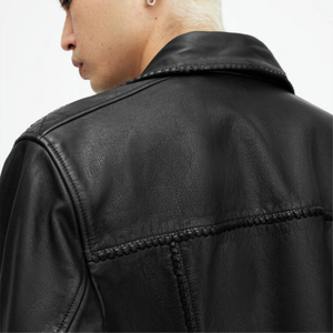 Design Your Own Leather Fashion <b>Jackets</b> High Quality <b>Men</b> Fashion Leather <b>Jacket</b> in Best Price with <b>Long</b> Sleeve - Product Image 6