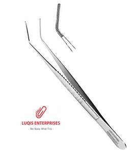 Pinzas para Tejido Vascular Debakey, Instrumento Quirúrgico Angulado de Acero Inoxidable, Pinzas Médicas de Precisión para Tejido Delicado - Product Image 4