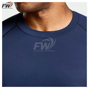 Camiseta Deportiva Transpirable de Secado Rápido con Diseño Personalizado para Hombre, Camiseta Deportiva Unisex con Compresión y Absorción de Sudor - Product Image 6