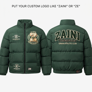 150 GSM Polyester Worsted Hooded Windproof Waterproof Camouflage <b>Pattern</b> Puffer <b>Jacket</b> Dark Green <b>Quilted</b> OEM - Product Image 1