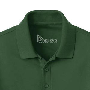 เสื้อเชิ้ตแขนยาวสองชั้นสำหรับผู้ชายจาก Relevo Industries ผ้าฝ้าย 100% สวมใส่สบาย ระบายอากาศได้ดี แห้งเร็ว ไม่ยับ พร้อมโลโก้ด้านหน้า - Product Image 2