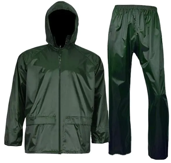 High Quality Oxford PVC Coating Rain Gear Men's Motorcycle Rain Suit Unisex Anti-storm Raincoat