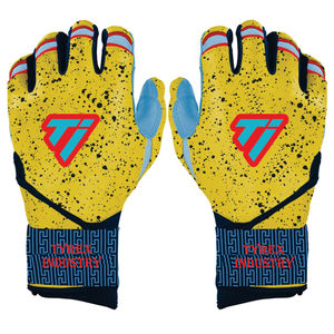 ถุงมือตีเบสบอลสีเหลืองแบบกำหนดเองปี 2026 น้ำหนักเบา สำหรับเด็กและผู้ใหญ่ ระดับมืออาชีพ ผลิตโดยโรงงาน OEM - Product Image 1