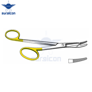 Mini porte-aiguilles Gillies 12 cm / 4-3/4 pouces avec denture de 0,4 mm, profil mini pour droitiers et carbure de tungstène TC GOLD - Product Image 6
