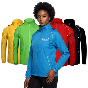 Men's Solid Color Windproof Polyester <b>Racer</b> <b>Jacket</b> Stand Collar Zipper Front Sporty Style Autumn Wear - Product Image 2