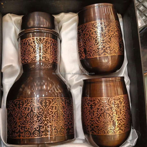 ขวดน้ำทองแดงอเนกประสงค์ขวดน้ำทำมือขวดทองแดงอเนกประสงค์ดีไซน์น่าสนใจใหม่ - Product Image 5