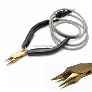 Alicates de Punta Fina ZETOMED PRO, Acero Inoxidable de Alta Calidad, Alicates para Joyería, Color Personalizable, 5 Pulgadas - Product Image 1