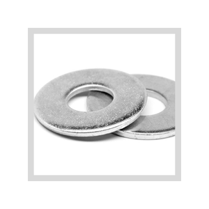 Rondelle plate fendue en acier inoxydable finition zinc de haute qualité M4 M5 M6, produits de quincaillerie, boulons et vis, OEM Vietnam - Product Image 1