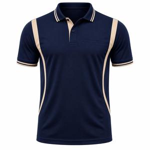 Chemise Homme Personnalisable à Manches Courtes en Polyester/Coton Lavé, Respirante, Tricotée, Couleur Unie, Coupe Décontractée, avec Poche, Coupe Basse - Product Image 6