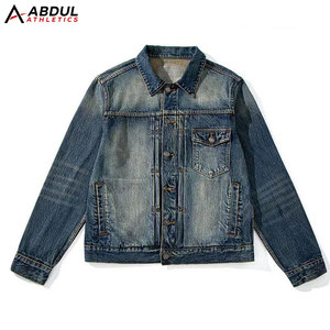 Bold Design Jeans Winter Jacket For Men <b>Padded</b> Inner Comfort Trendy Urban Look Ideal For Everyday Winter Outfit - Product Image 1
