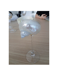 Coupe à vin artisanale en coquille d'escargot naturelle, gobelet décoratif en coquillage pour mariage en bord de mer, fête, décoration de bar, best-seller - Product Image 4