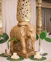 รัศมีรามมณฑลราชมัณฑลสำหรับห้องจัดเลี้ยงขนาดใหญ่ในสหรัฐอเมริกา งานแต่งงานแบบอินเดียที่มีสไตล์ รัศมีรามมณฑลแบบดั้งเดิม รัศมีรามมณฑลทรงสี่เหลี่ยมสีทองมงคลในสหรัฐอเมริกา - Product Image 5