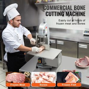 Sega a Nastro Elettrica Commerciale 1800W per Carne, Macchina per Tagliare Ossa in Acciaio Inox, Piano di Lavoro 15 x 19,1 Pollici, Profondità Massima 7,09 Pollici, Nuovo Modello - Product Image 2