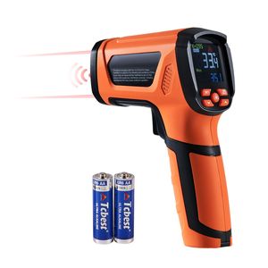 Thermomètre infrarouge double laser 40~2732 Fahrenheit, pistolet thermique IR portable sans contact avec fonctions réglables - Product Image 4