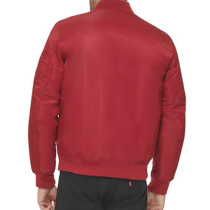 Chaquetas Varsity Personalizadas para Hombre, Chaqueta Bomber de Béisbol para Invierno, con Logotipo Bordado y Mangas de Cuero, Estilo Universitario - Product Image 5