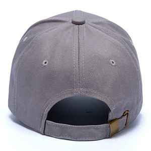 Custom High Quality Cotton <b>Plain</b> Embroidery Logo Soft 5 Panel Breathable Waterproof Canvas <b>Baseball</b> <b>Cap</b> Unisex Unstructured - Product Image 3