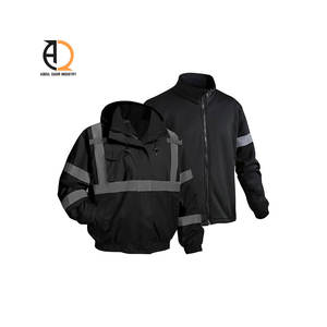 Reflector Jackets <b>Reflective</b> Road Winter Safety Jackets for Construction with Multiple Pockets - Product Image 5