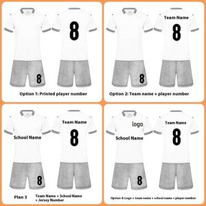 Tenues de football personnalisées sublimées en gros – Ensembles de maillots de football respirants pour hommes et enfants – Vêtements d'entraînement d'équipe à séchage rapide – Kit de sport - Product Image 6