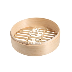 Cuiseur vapeur en bambou durable, idéal pour la préparation des fruits de mer et le réchauffement des bols de riz, surfaces non toxiques de qualité alimentaire - Product Image 1