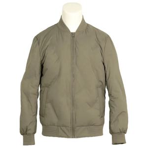 Veste bomber en nylon personnalisée de marque de luxe, hiver 2024, élégante, respirante, réversible, coupe-vent, col montant, pour hommes - Product Image 2