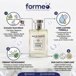 Perfume EDT Eau De Toilette, Fabricante OEM ODM, 100 ml, Perfume Corporal de Larga Duración, Más de 1500 Opciones de Fragancia, Marca Privada - Product Image 1